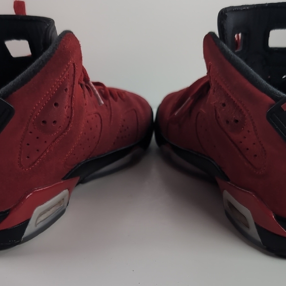 Air Jordan Retro 6 "Toro Bravo" Size 4.5 Youth USA USED L@@K!!!!!! - Picture 13 of 17